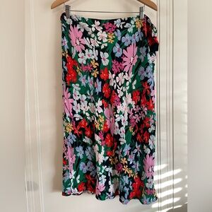 Old Navy High Waisted Midi Slip Skirt XXL